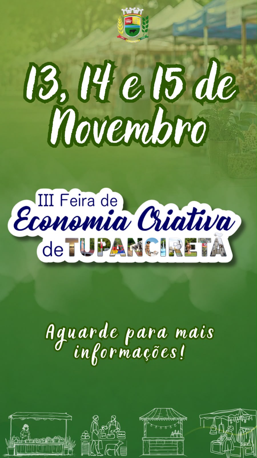 Cartaz de Feira da Economia Criativa